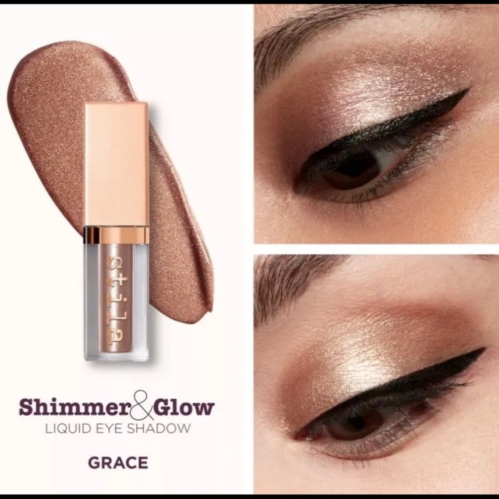 Stila Shimmer & Glow Liquid Eyeshadow — Champagne Bronze Grace